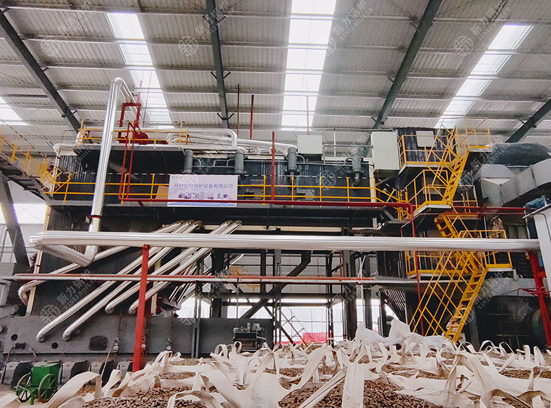 1786500621113446 SZL生物质锅炉运行现场